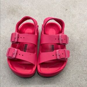 Birkenstock Kids Bright Pink Sandals